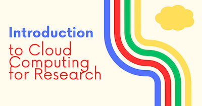 Title slide with text: Introduction to Cloud Computing for Research