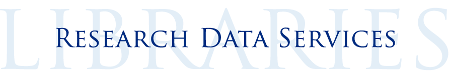 Columbia Libraries' Research Data Services' logo