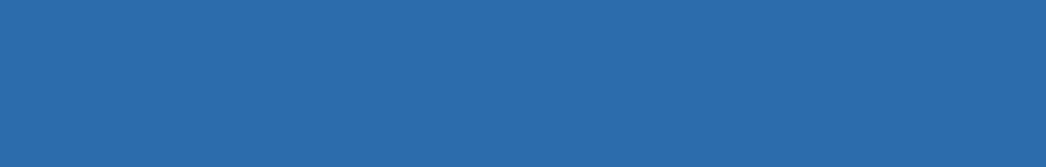 Banner of solid blue color block